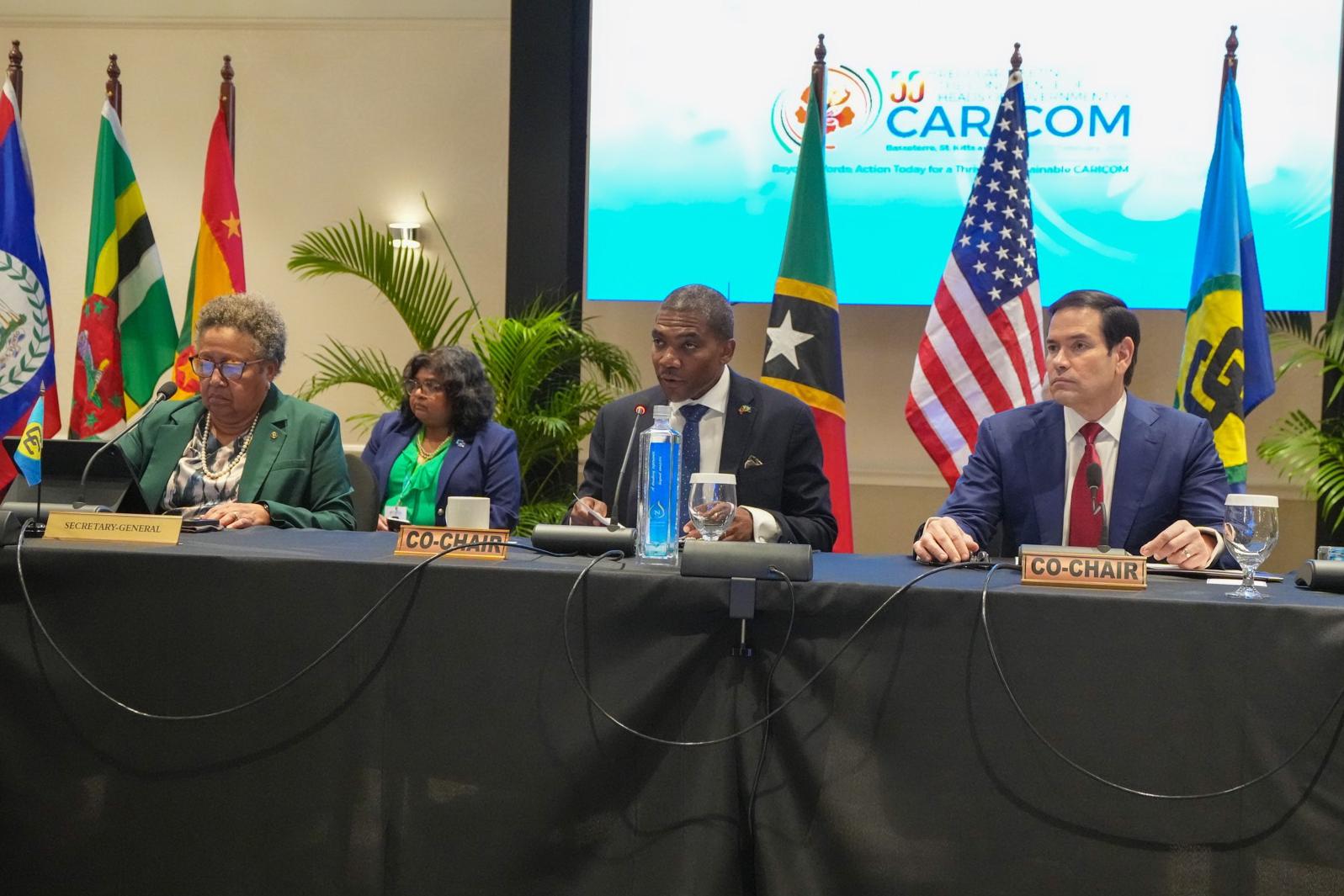 Caricom : Quand Marco Rubio évoque les dossiers importants dans l’hémisphère pour l’administration Trump                         